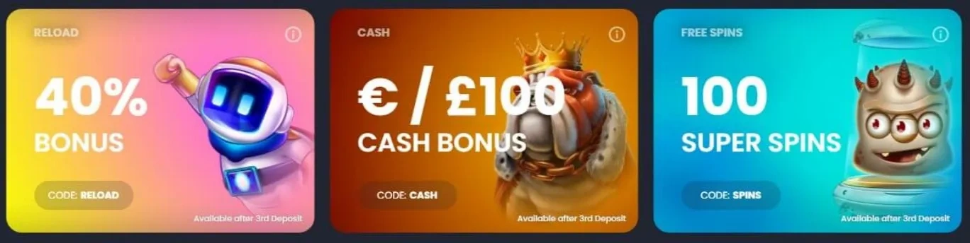 Bonussen bij Crownz Casino
